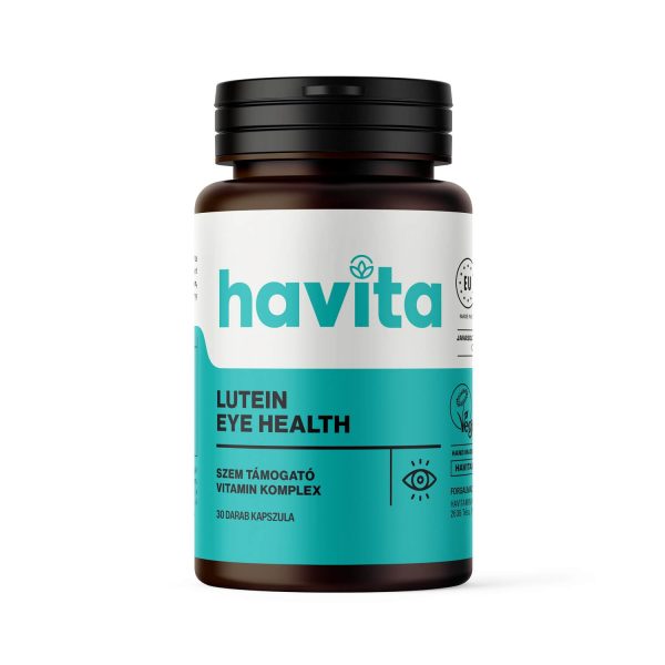 A Havita Lutein Eye Health a lutein, zeaxanthin, A-vitamin és egyéb fantasztikus összetevők által megelőzheti vagy akár vissza is fordíthatja az olyan a szembetegségeket, mint például a makula degeneráció vagy a farkasvakság