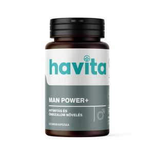 A HAVITA Ma Power + természetes összetevői fokozzák a férfierőt és állóképességet, valamint a szexuális vágyat, szexuális teljesítményt