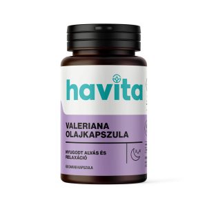 A HAVITA Valeriana Olajkapszula a macskagyökér, a citromfű, a komlótoboz, a szőlőmag és a golgotavirág együttes hatásával hozza el neked a zavartalan éjszakákat, valamint a nyugodt nappalokat